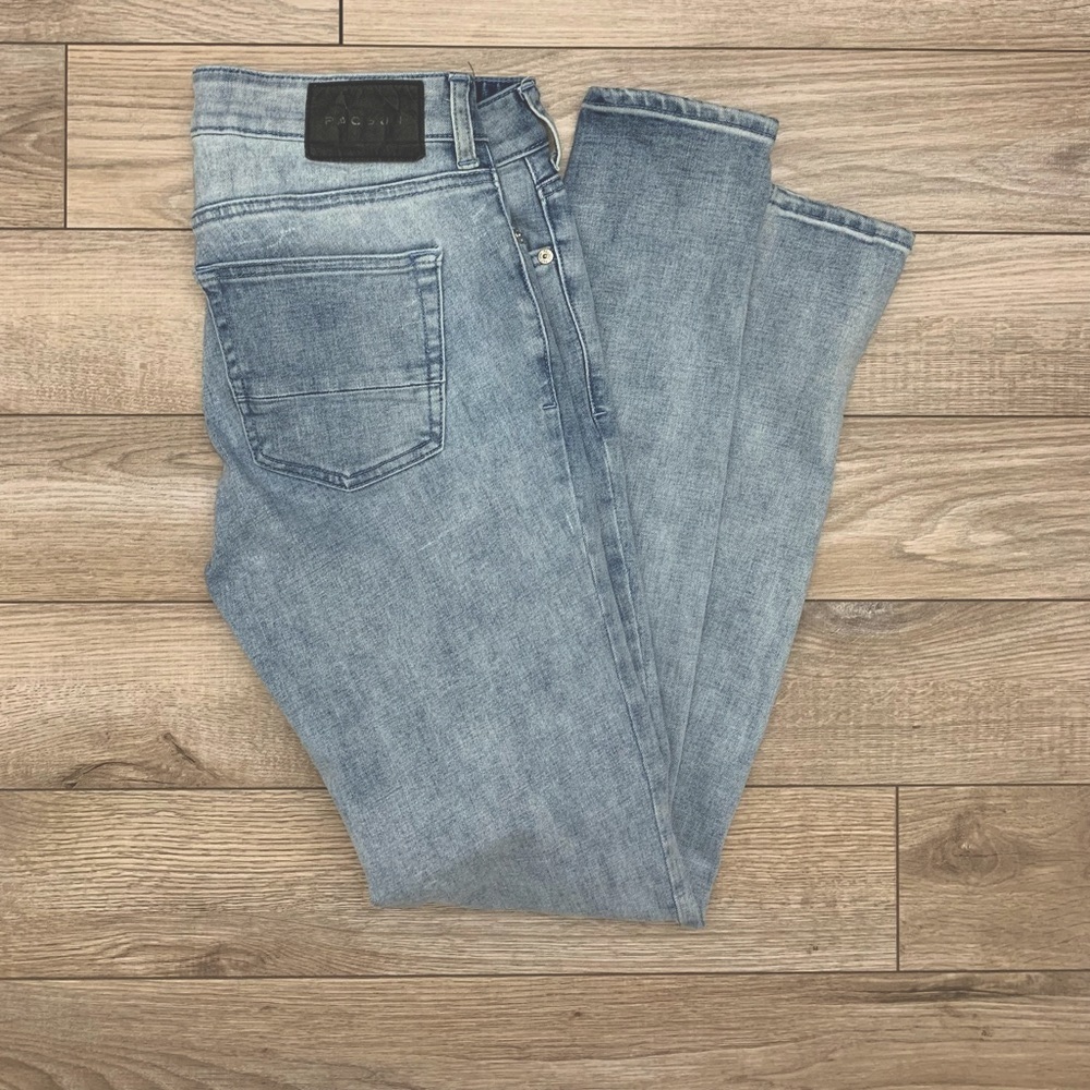 PacSun blue wash skinniest jeans